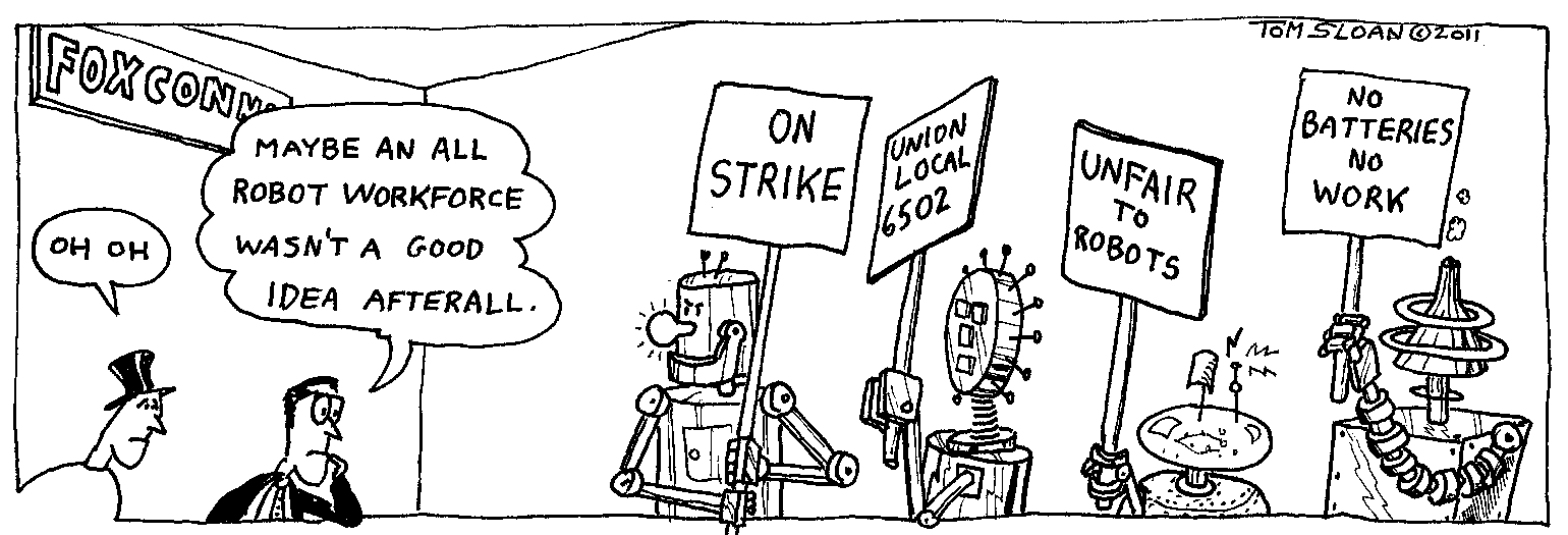 Robots on Strike!